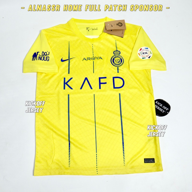JERSEY AL NASSR HOME NEW 23/24 GRADE ORI