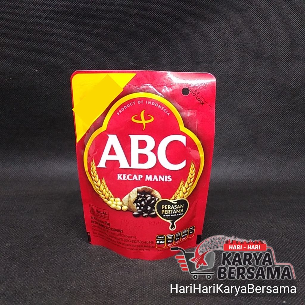 

KECAP MANIS ABC REFILL POUCH 75GR