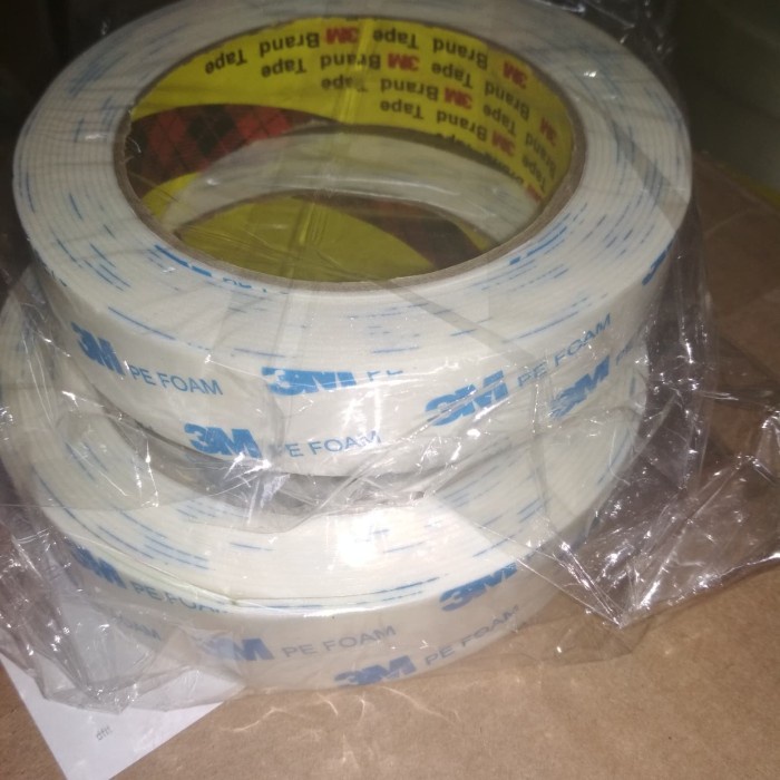 

Double tape Pe Foam white.1" x 4mtr