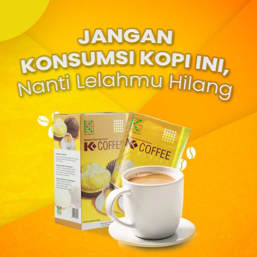 

K C Coffe Durian Kopi Duren Original Link Asli