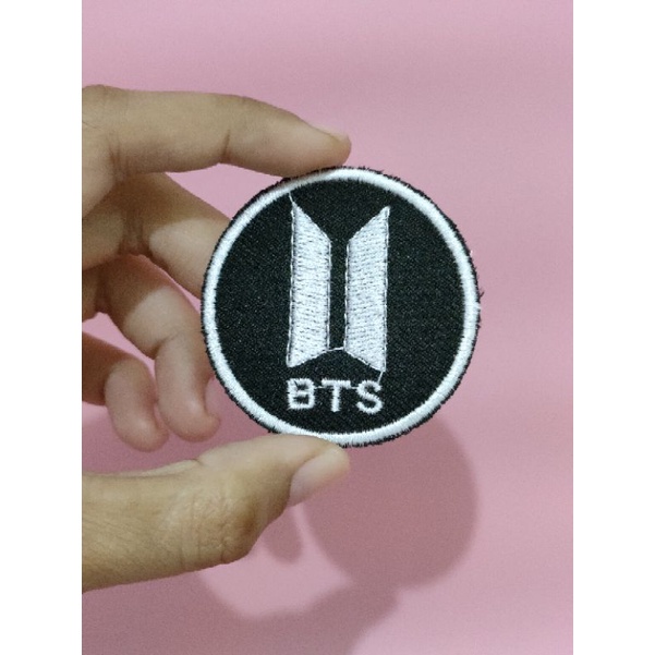 Bordir Bordir Iron Patch Full Bordir BTS ARMY Patch Iron Premium Emblem Bordir Tembelan Baju Sobek T