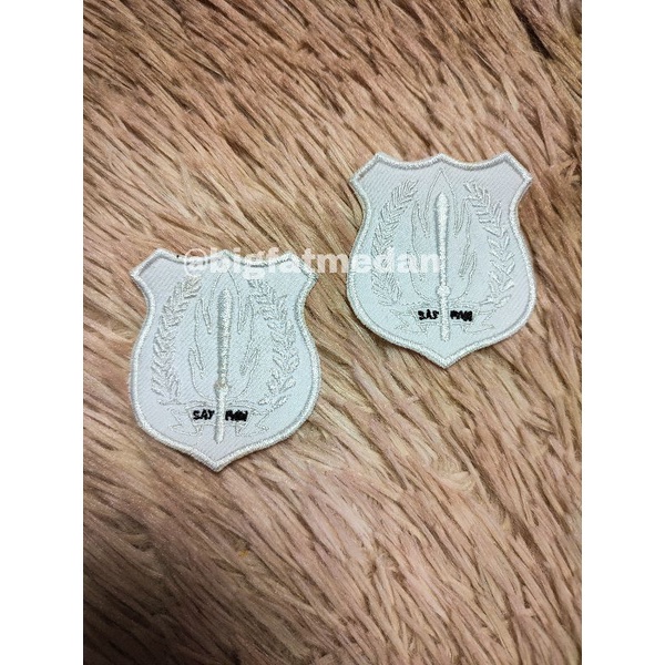 Bordir Bordir Patch bordir satpam,emblem logo satpam,bordir logo satpambisa pesan satuan