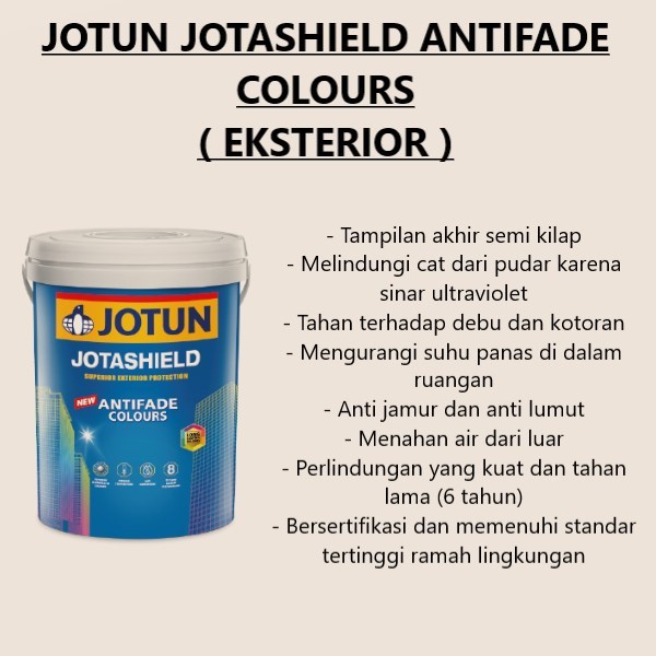 CAT TEMBOK EKSTERIOR JOTUN TOUGH SHIELD/ULTRA/EXTREME-BATTLESHIP GREY - Tough Shield