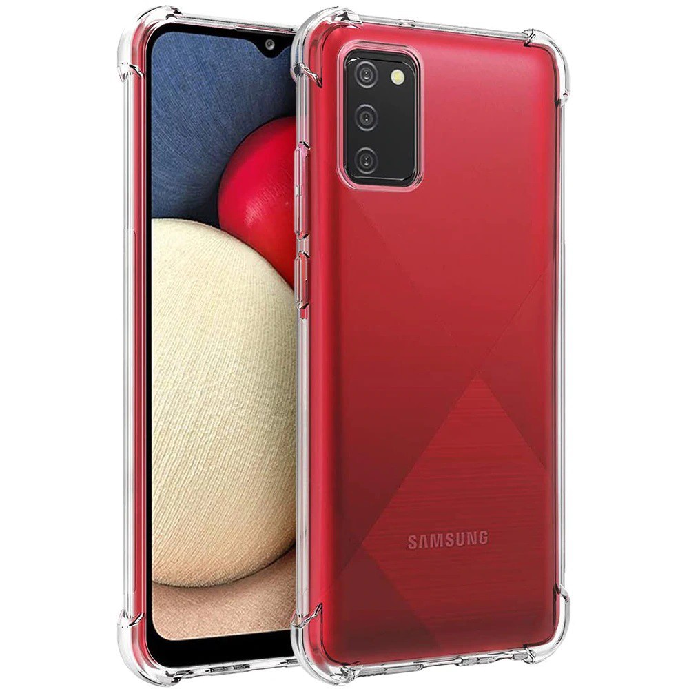 EllaStuff Samsung A02S Case Softcase ANTICRACK Bening Case Casing Samsung A02S