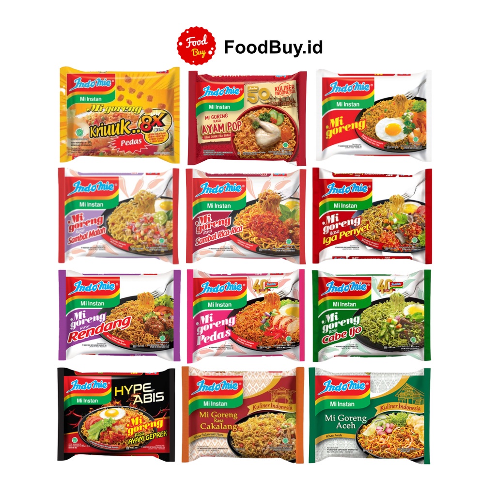 

Indomie Goreng All Varian