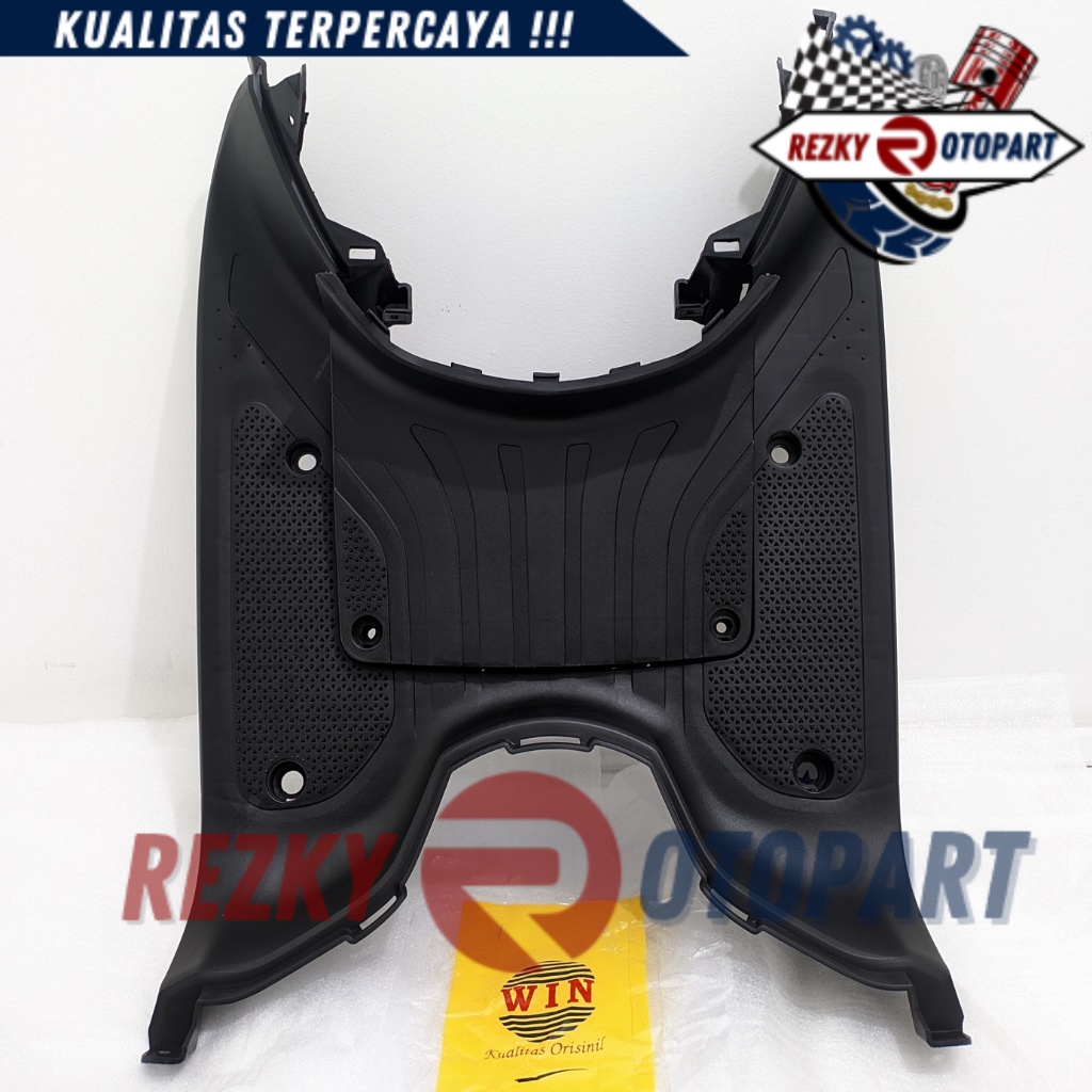 Pijakan Kaki + Tutup Aki Scoopy eSP K2F 2020 2021 2022 2023 | footrest atas WIN | bordes injakan mot