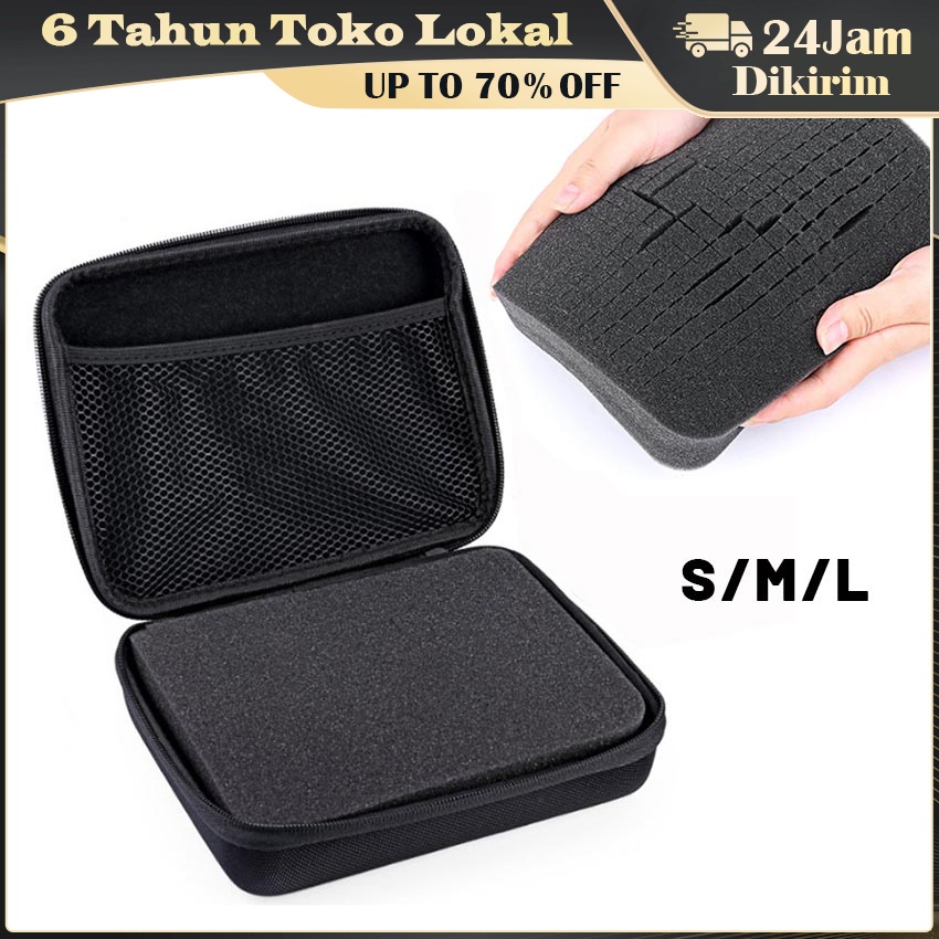 Ready Stock Tas Kamera / Action Cam Medium Size Bag / Tas kecil Untuk Xiaomi yi,Gopro,Bpro Dan Sjcam