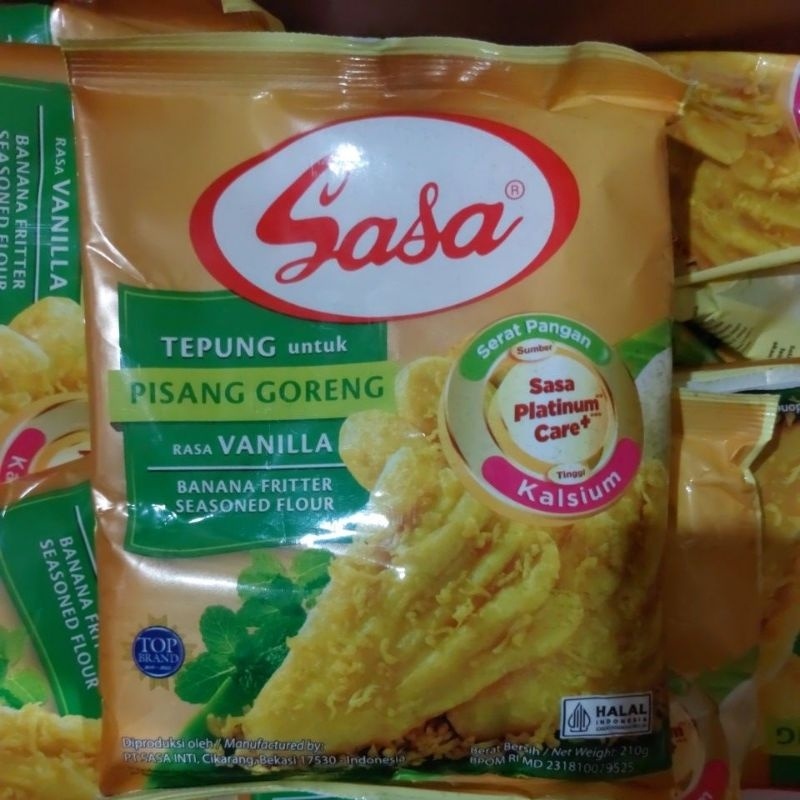 

Sasa Tepung Pisang Goreng Vanilla 210g TERMURAH