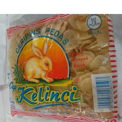 

KERUPUK MENTAH CERIPING PEDAS KELINCI 500G