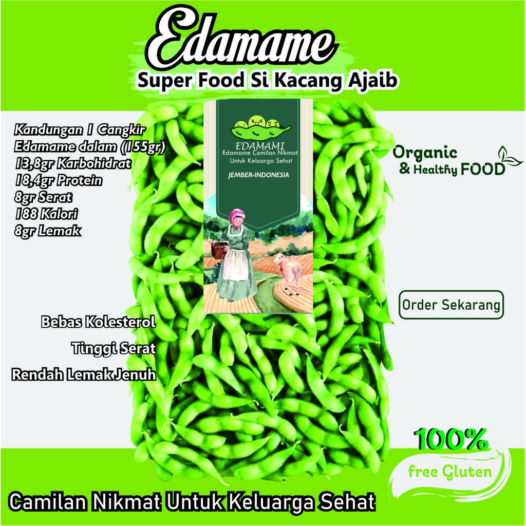 

kacang edamame 1 kg