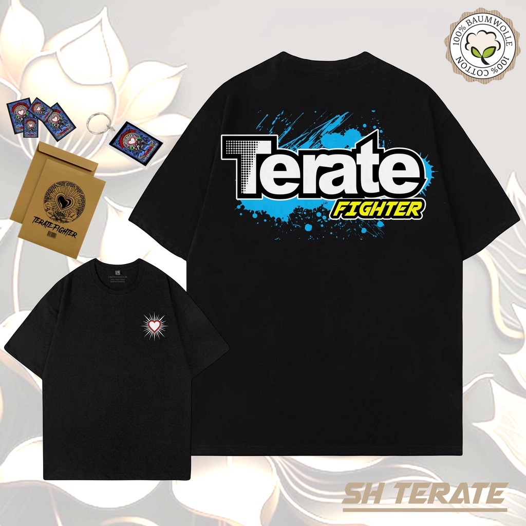 Kaos  PSHT Setia Hati Terate TERATE-BERCAK Kaos PSHT 1922 Kaos PSHT 1922 Raja tega Srikandi SH