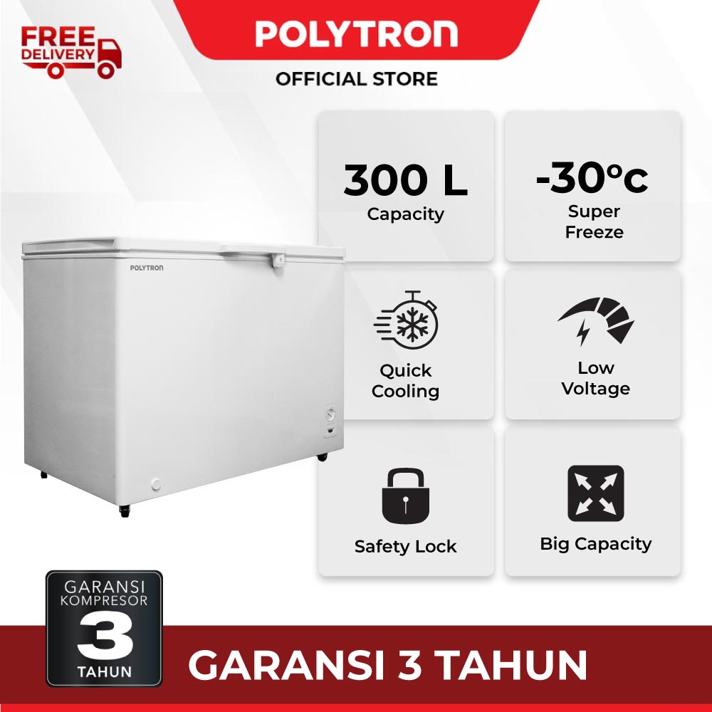 FREEZER BOX POLYTRON 300 LITER PCF318
