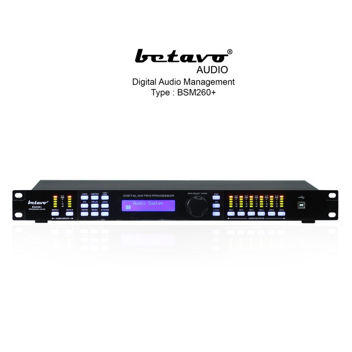 Professional Digital Audio Management Betavo BSM 260+