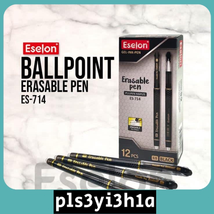 

BOLPEN HAPUS ESELON/BOLPEN BISA DI HAPUS UNIK ISI 12 PCS