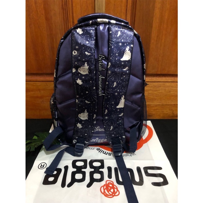 Smiggle Disney Cinderella backpack/tas smiggle /tas sekolah