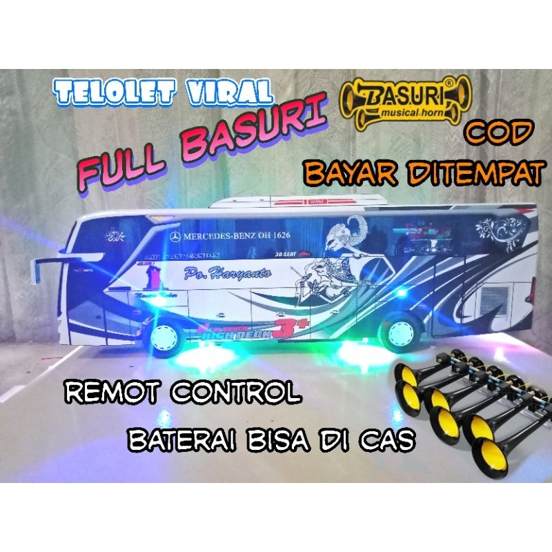 001 - Po Haryanto  Paradise reborn - Miniatur bus RC telolet basuri