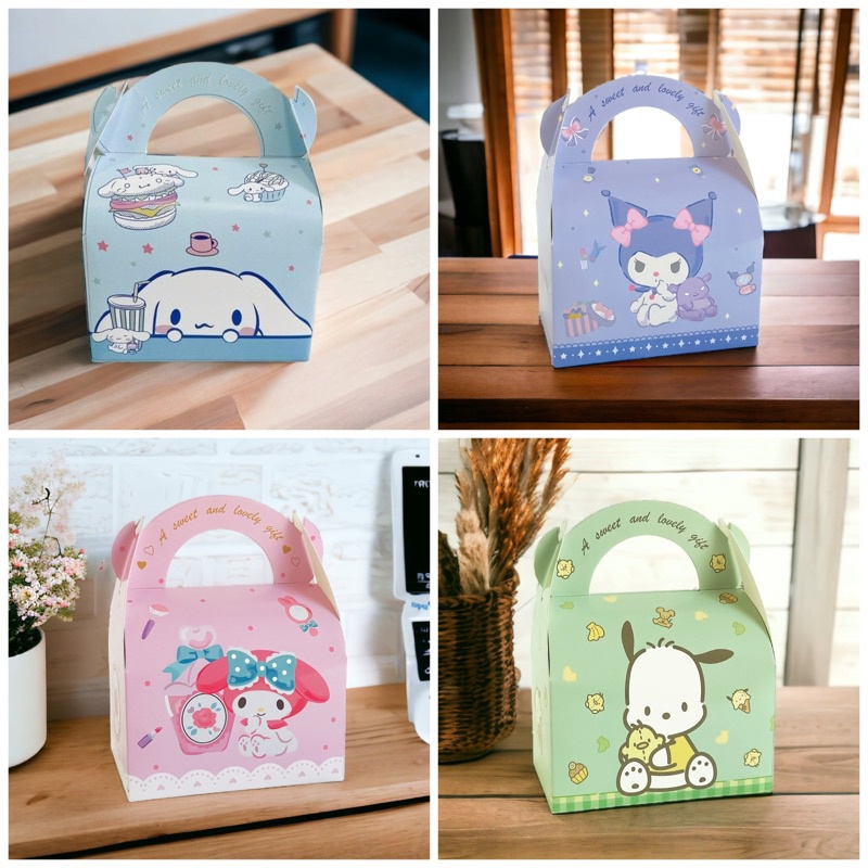 

(SYQ) KOTAK SOUVENIR SNACK KADO SANRIO CINNAMOROLL KUROMI MELODY POCCHA / GOODIEBAG SANRIO