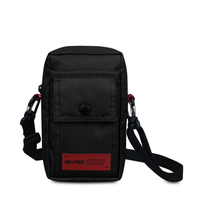 v biamillahBODYPACK Canister Pouch - Black