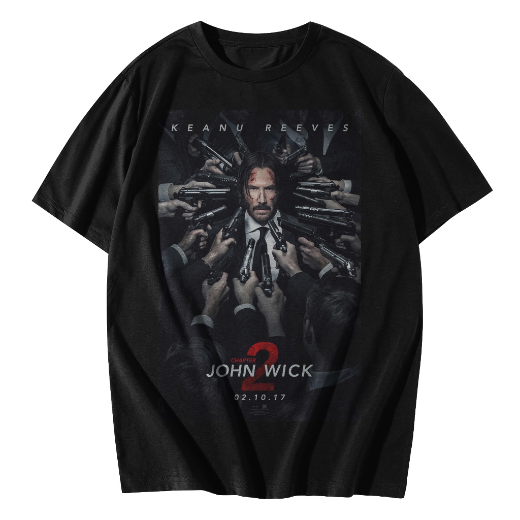 PREMIUM T-Shirt JOHN WICK Kaos Film Vintage Action Movie