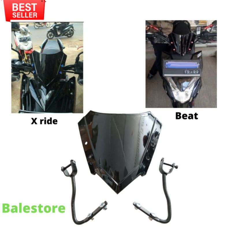 WINSHIELD visor x ride VISOR beat street plus bracket