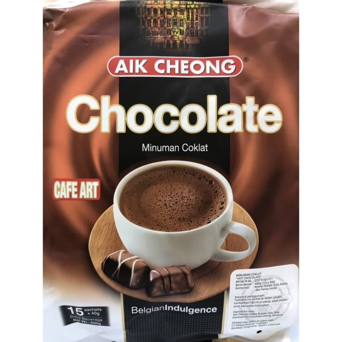 

Aik Cheong chocolate / Aik Cheong Coklat/ instant milk/ susu 600grm