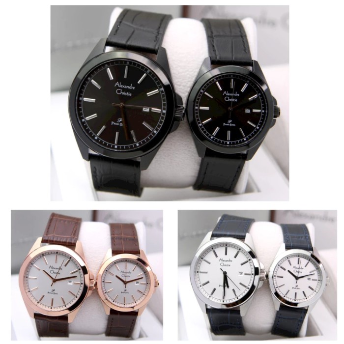 Jam Tangan Couple Alexandre Christie 1015 AC1015 AC 1015 MD | Original