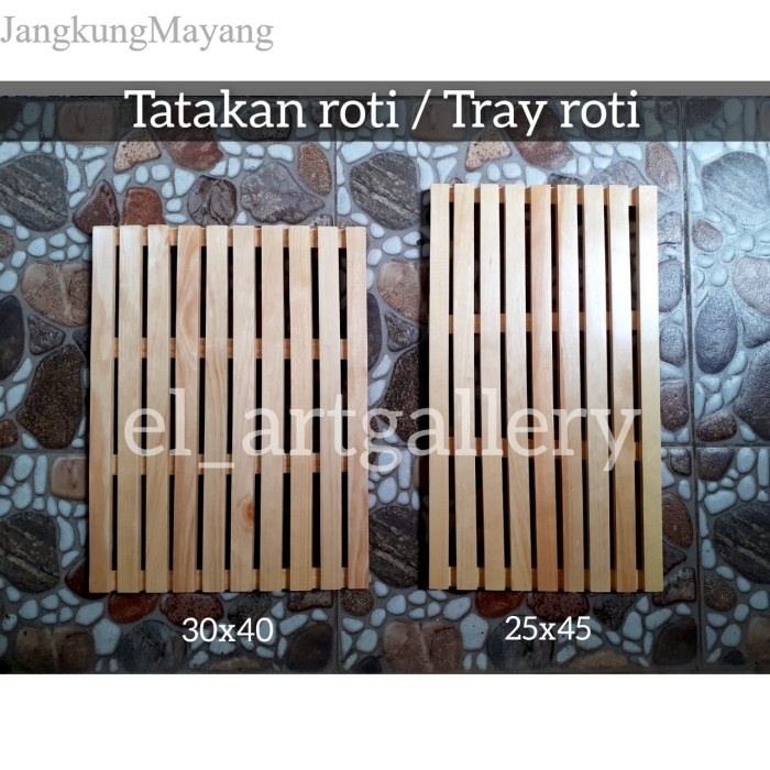 

Tray Roti/ Display Roti/ Tatakan Roti 30x40 - 45x25 - Ttkan Rti 45x25 murah