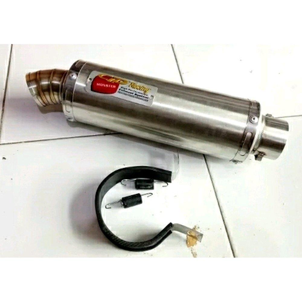 SILENCER KNALPOT CLD MONSTER RACING SILINCER CLD MONSTER SLENCER CLD MONSTER SLINCER SAJA TABUNG KNA