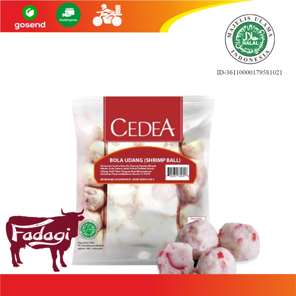 

SHRIMP BALL - 500GR - CEDEA