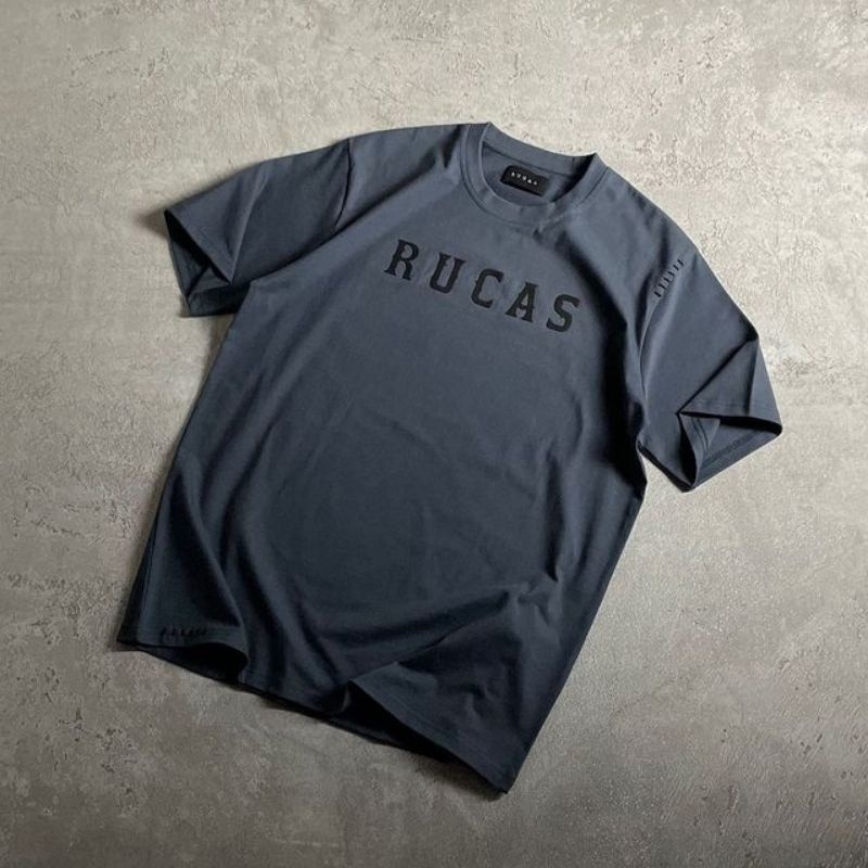 [ORIGINAL] KAOS RUCAS "The Initial" Hand Stitch Vintage Blue Tee || KAOS RUCAS S13 || Kaos Rucas Abu