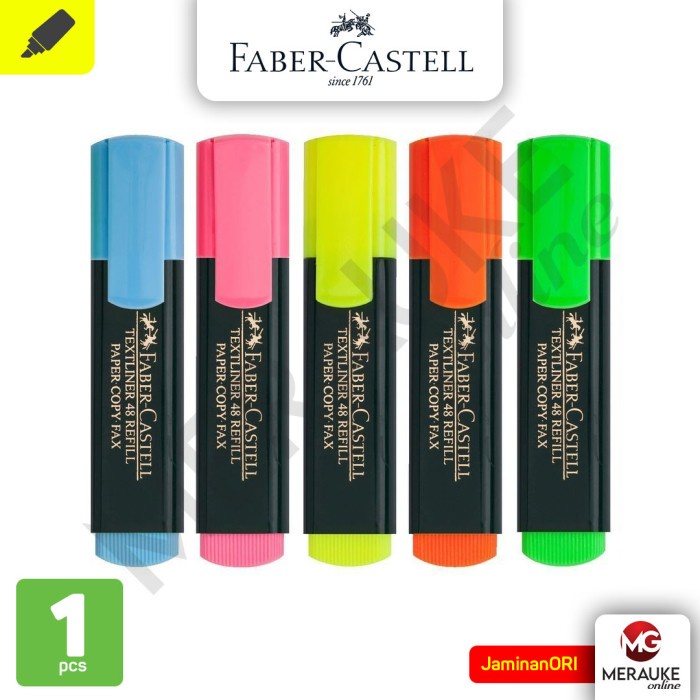 

Highlighter Faber Castell 48 Superfluorescent