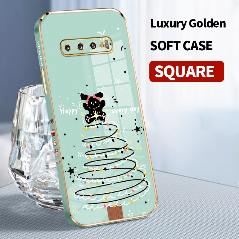 Gold Plating Case For Samsung Galaxy S10 Plus S10 S20 FE 4G 5G S20 Ultra 4G 5G S21 5G S22 5G S23 5G 