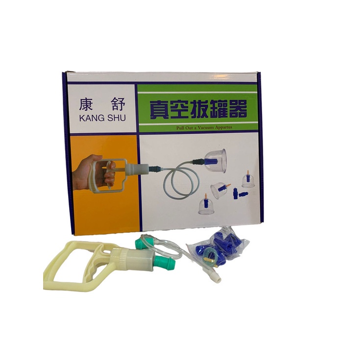 Alat Kop Angin Lengkap/Kop Angin isi 24/Alat Bekam Kop Angin Isi 24