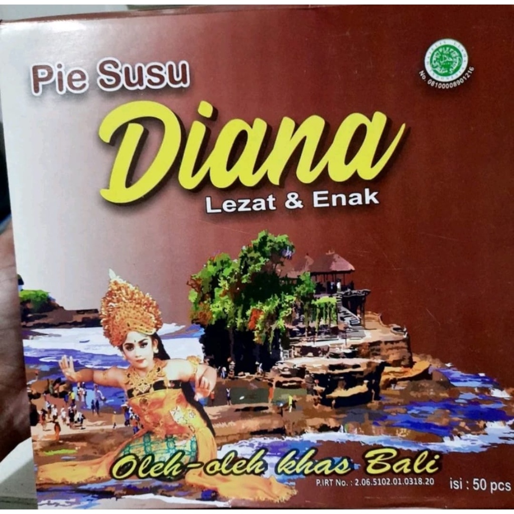 

PIE SUSU DIANA-ISI 50 PCS