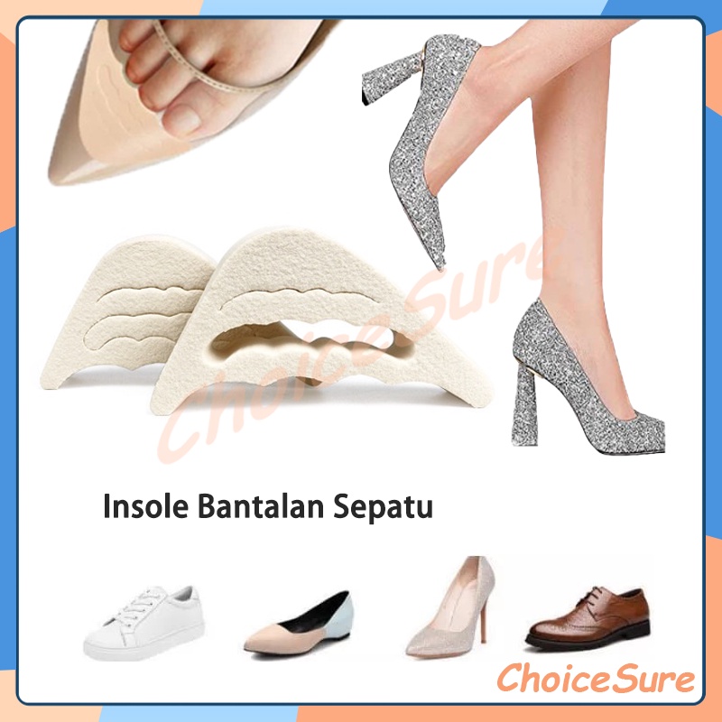 Insole Bantalan Sepatu / Insole Sol Alas Sepatu Kebesaran / Insole Penggajal Ganjalan Kebesaran