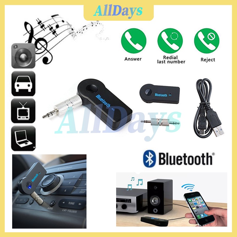 Bluetooth Audio Reciever 3.5MM Bluetooth Audio Receiver Bluetooth Receiver Audio Receiver Sambungan Audio Mobil