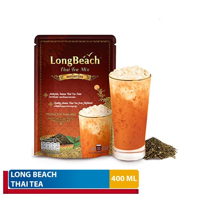 

Thai Tea Long Beach 400 Gr Teh Mix Authentic Thailand Taste Halal