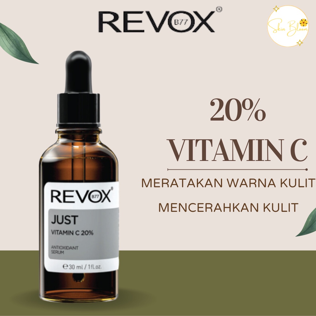 Serum REVOX B77 JUST Vitamin C 20% 30 ml - Skin Bloom