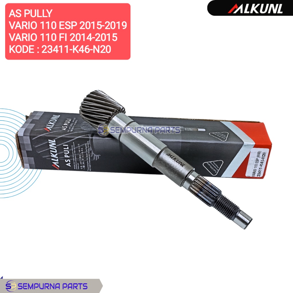 AS PULLY VARIO 110 ESP (23411-K46-N20) - MLKUNL
