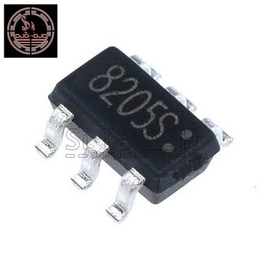 5pcs 8205S Sot23-6 SOT FS8205S 8205A FS8205A Mosfet N-Channel 20V 6A IC Fet