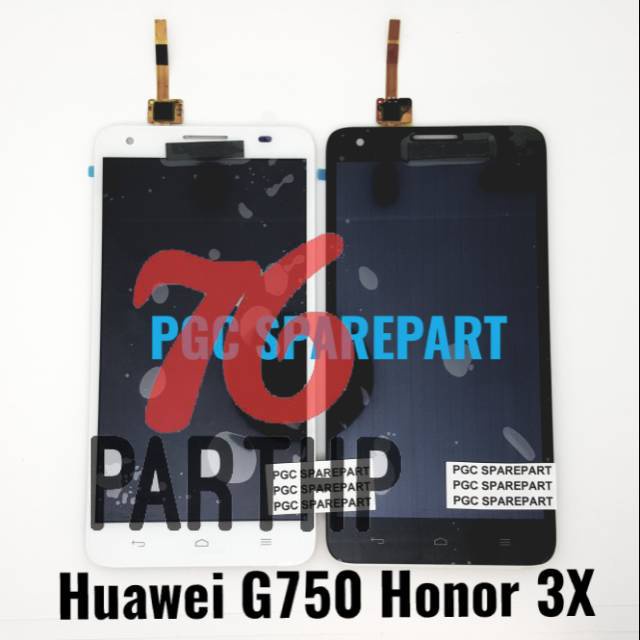 NEW ORI OEM LCD Touchscreen Fullset Huawei G750 Honor 3X