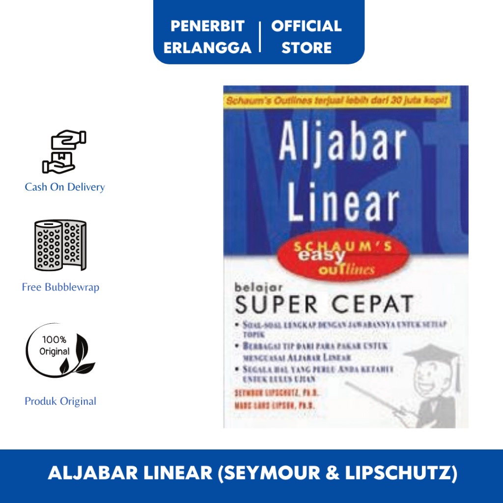 SCHAUM'S: ALJABAR LINEAR## Erlangga