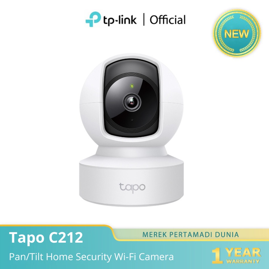 Tapo C212 2K 3MP TP-Link CCTV Pan/Tilt Home Security Wi-Fi Camera CCTV