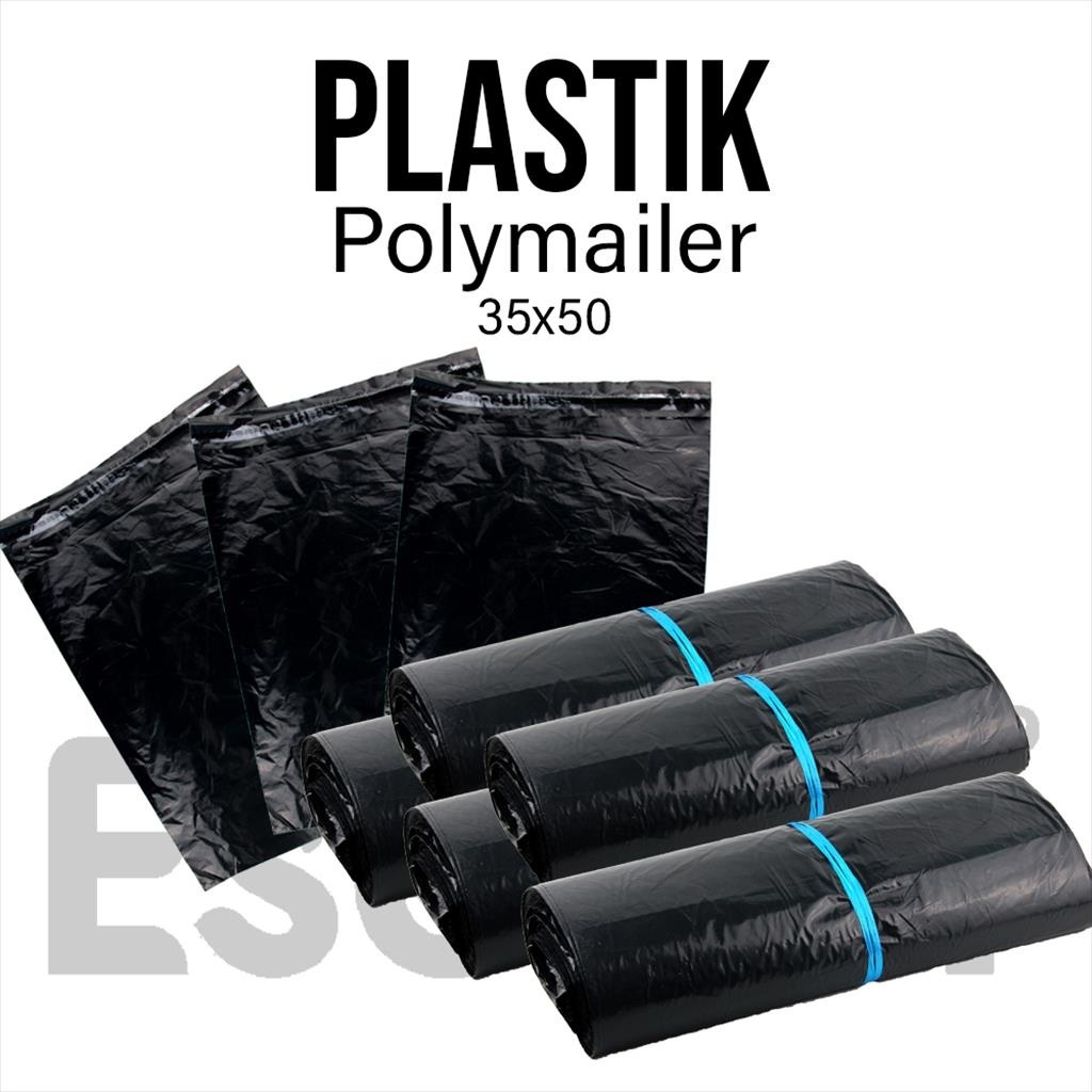 

[MaxMart] Plastik Polymailer 35*50 HD ±100pcs / Plastik Packing Langsun Dengan Lem