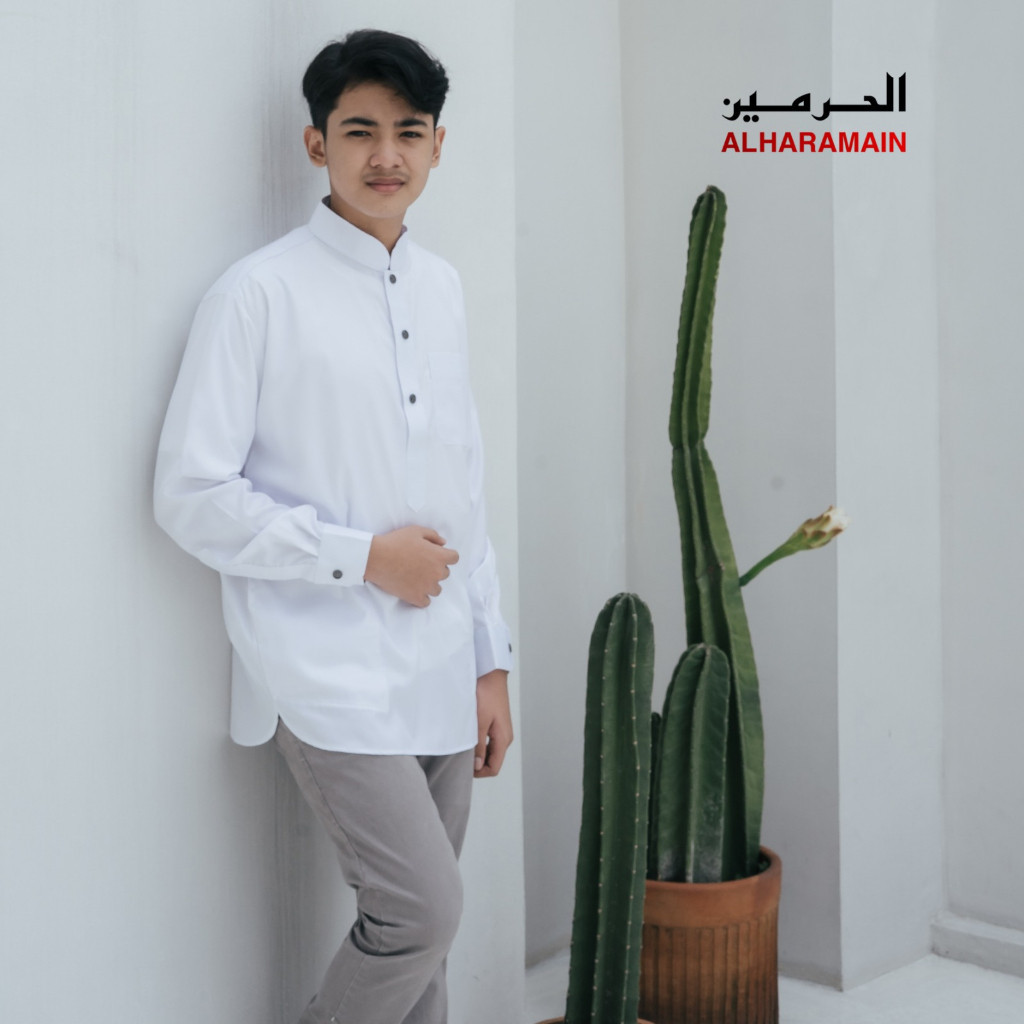 Kemeja Koko (38) Bisa COD AL Haramain | Putih | Hitam | Maroon | Silver