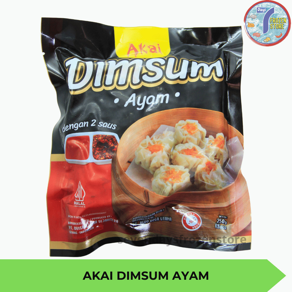 

Akai Dimsum Ayam isi 13 kemasan 250 gr