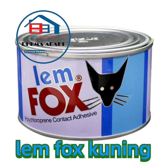 

RH A Lem Fox Kuning Kaleng 300 gr