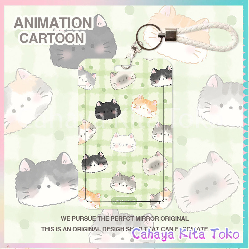 

【Diskon Lebaran】ID CARD HOLDER/SARUNG KARTU/pesanan Hadiah Khusus/SUPPORT HARGA GROSIR/Kucing, kupu, anjing, ikat pinggang