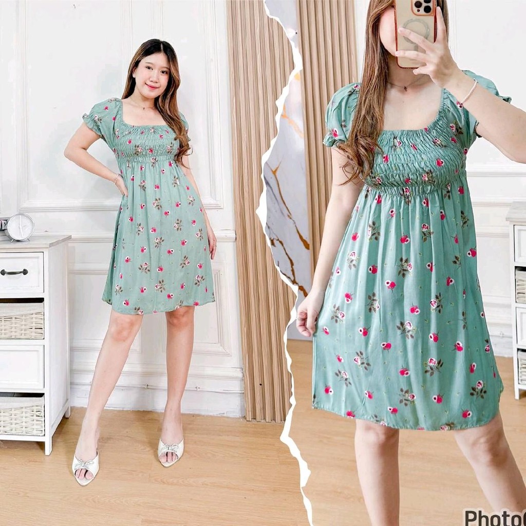 ZURI PENDEK DASTER || DASTER PUTRI BALI || DASTER RAYON KERUT SEXY