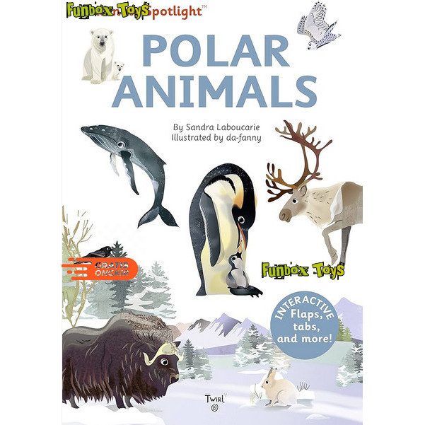 Twirl Ultimate Spotlight Book Animals Firefighters Astronauts Trains - Polar Animals